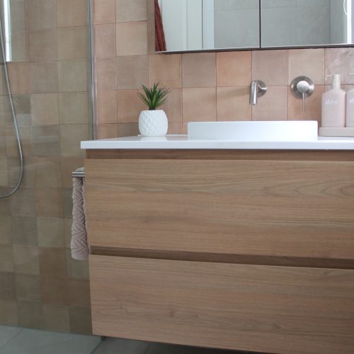 luxury wooden bathroom sink